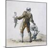 A Rat Catcher, Provincial Characters, 1804-William Henry Pyne-Mounted Giclee Print
