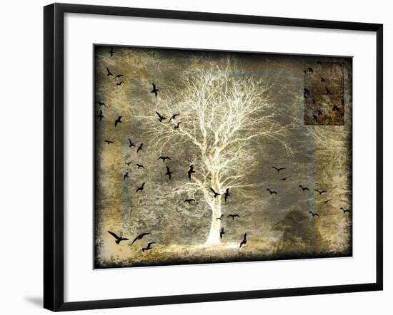A Raven's World Spirit Tree-LightBoxJournal-Framed Giclee Print
