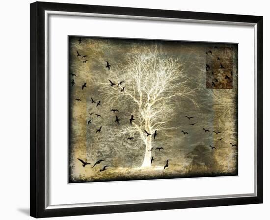 A Raven's World Spirit Tree-LightBoxJournal-Framed Giclee Print