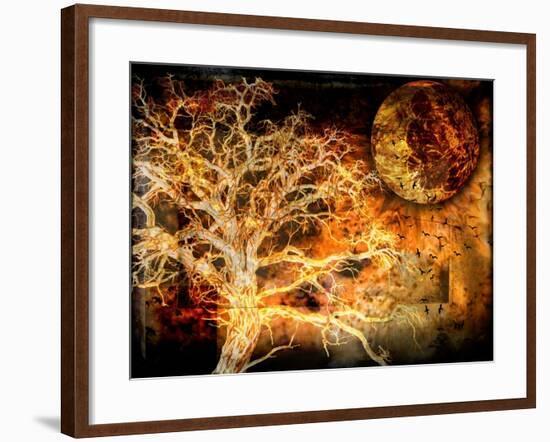 A Raven's World-LightBoxJournal-Framed Giclee Print