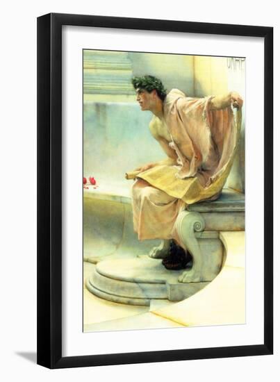 A Reading of Homer, Detail [2]-Sir Lawrence Alma-Tadema-Framed Art Print