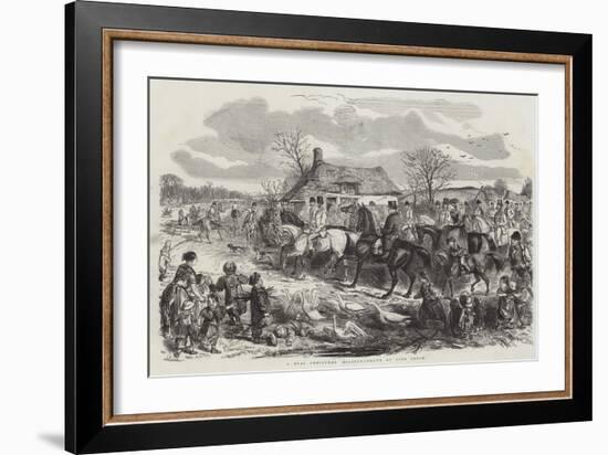 A Real Christmas Holiday-John Leech-Framed Giclee Print