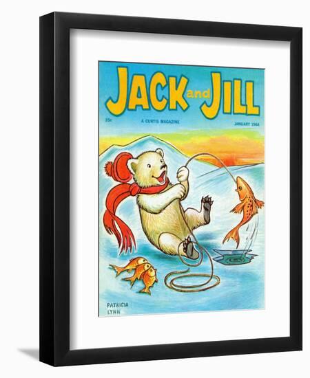 A Real Fish Story - Jack and Jill, January 1964-Patricia Lynn-Framed Giclee Print