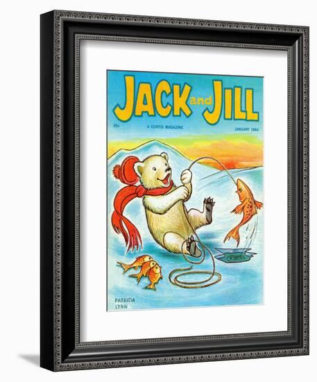 A Real Fish Story - Jack and Jill, January 1964-Patricia Lynn-Framed Giclee Print