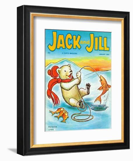 A Real Fish Story - Jack and Jill, January 1964-Patricia Lynn-Framed Giclee Print