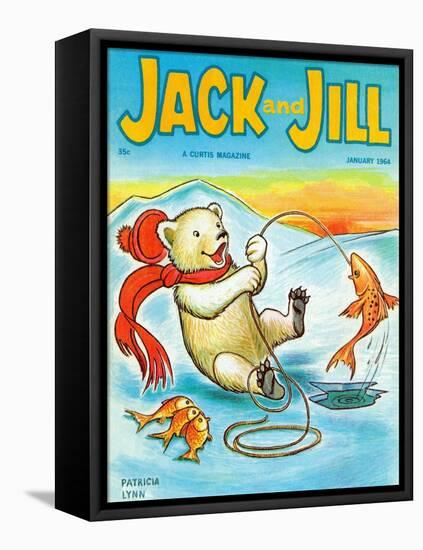 A Real Fish Story - Jack and Jill, January 1964-Patricia Lynn-Framed Premier Image Canvas
