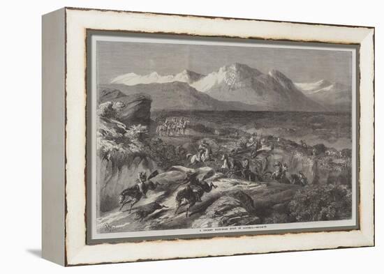 A Recent Wild-Boar Hunt in Algeria-Harrison William Weir-Framed Premier Image Canvas