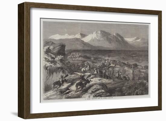 A Recent Wild-Boar Hunt in Algeria-Harrison William Weir-Framed Giclee Print