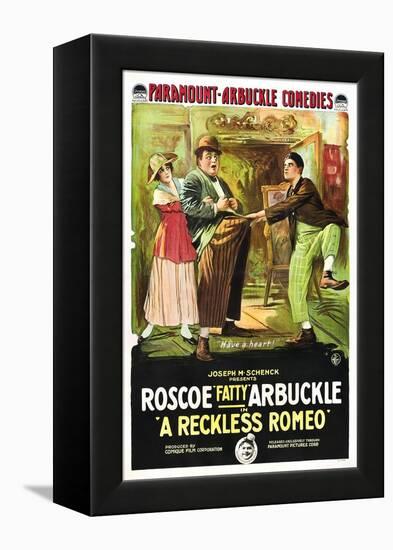 A Reckless Romeo-null-Framed Stretched Canvas