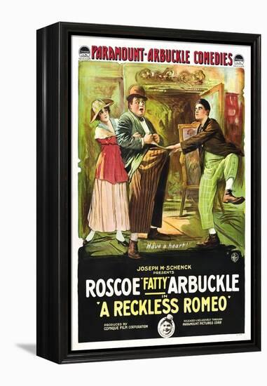 A Reckless Romeo-null-Framed Stretched Canvas