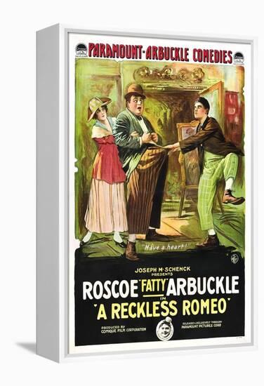 A Reckless Romeo-null-Framed Stretched Canvas