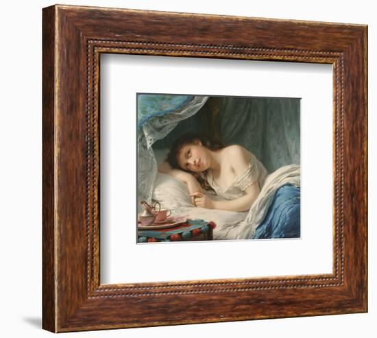 A Reclining Beauty-Fritz Zuber-Buhler-Framed Premium Giclee Print