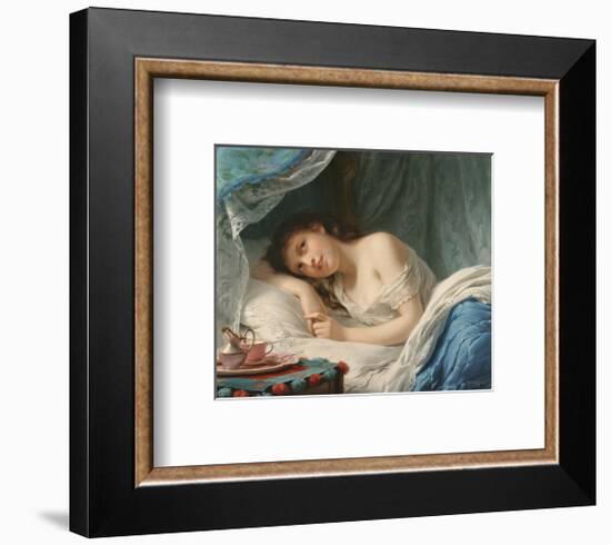 A Reclining Beauty-Fritz Zuber-Buhler-Framed Premium Giclee Print