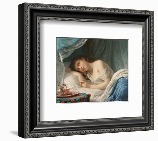 A Reclining Beauty-Fritz Zuber-Buhler-Framed Premium Giclee Print