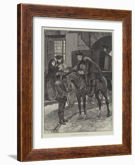 A Recognition-Richard Caton Woodville II-Framed Giclee Print