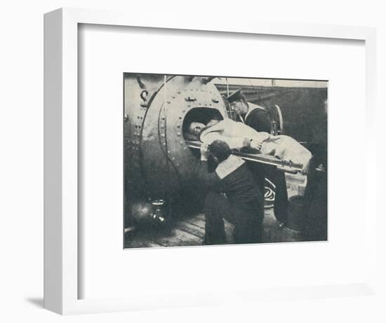 'A Recompression Chamber', 1936-Unknown-Framed Photographic Print
