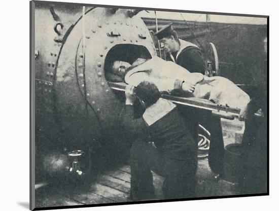 'A Recompression Chamber', 1936-Unknown-Mounted Photographic Print