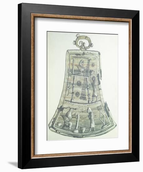 A Reconstructed Tintinnabulum. Etruscan Civilization, 9th-1st Century BC-null-Framed Giclee Print