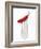 A Red Chilli on a Fork-Greg Elms-Framed Photographic Print