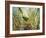 A Red-Necked Tanager, Tangara Cyanocephala, Feeds from the Fruits of a Palm Tree in Ubatuba, Brazil-Alex Saberi-Framed Photographic Print