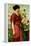 A Red, Red Rose-John William Godward-Framed Premier Image Canvas