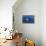 A Reef Manta Ray Swims Past a Coral Reef in the Solomon Islands-Stocktrek Images-Framed Premier Image Canvas displayed on a wall