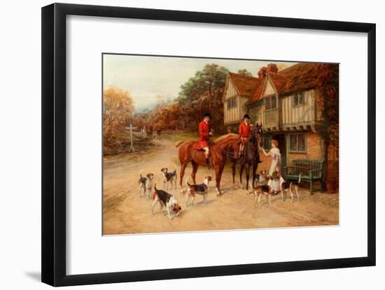 A Refresher at the Dragon-Heywood Hardy-Framed Giclee Print