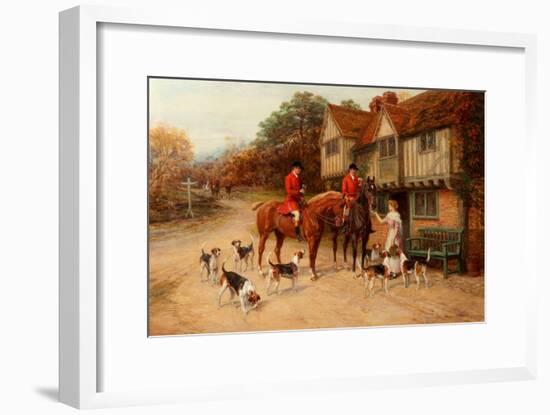 A Refresher at the Dragon-Heywood Hardy-Framed Giclee Print