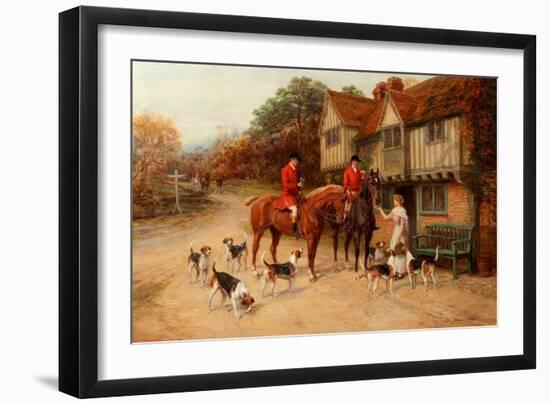 A Refresher at the Dragon-Heywood Hardy-Framed Giclee Print