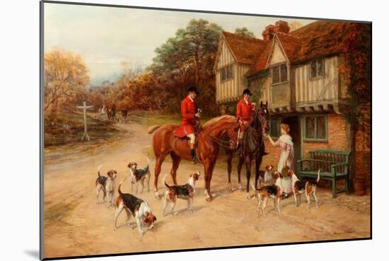 A Refresher at the Dragon-Heywood Hardy-Mounted Giclee Print