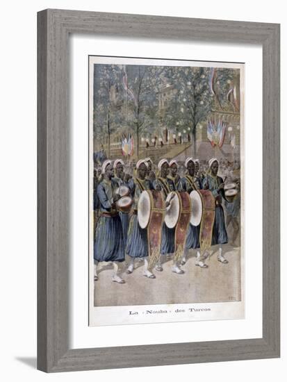 A Regiment of Algerian 'Turcos', 1896-Henri Meyer-Framed Giclee Print