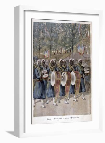 A Regiment of Algerian 'Turcos', 1896-Henri Meyer-Framed Giclee Print