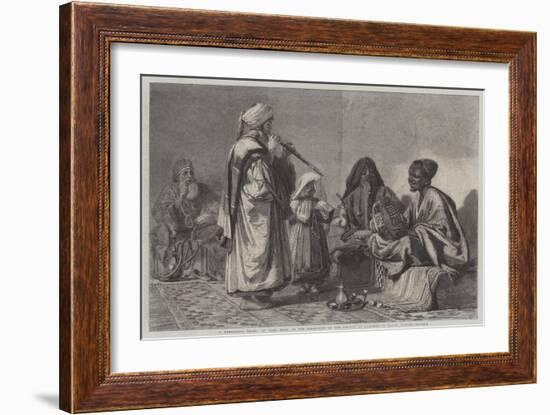 A Rehearsal, Cairo-Carl Haag-Framed Giclee Print