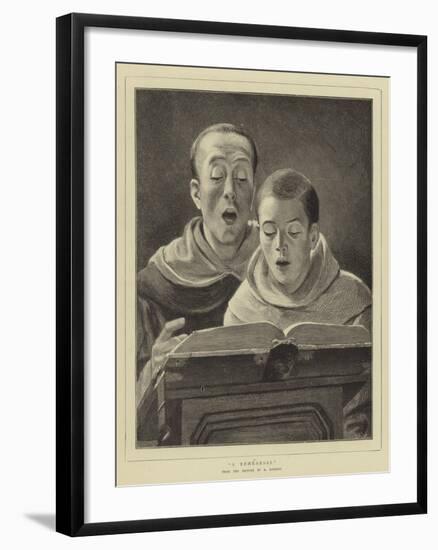 A Rehearsal-null-Framed Giclee Print