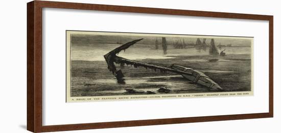 A Relic of the Franklin Arctic Expedition-null-Framed Giclee Print