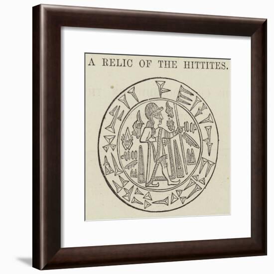 A Relic of the Hittites-null-Framed Giclee Print