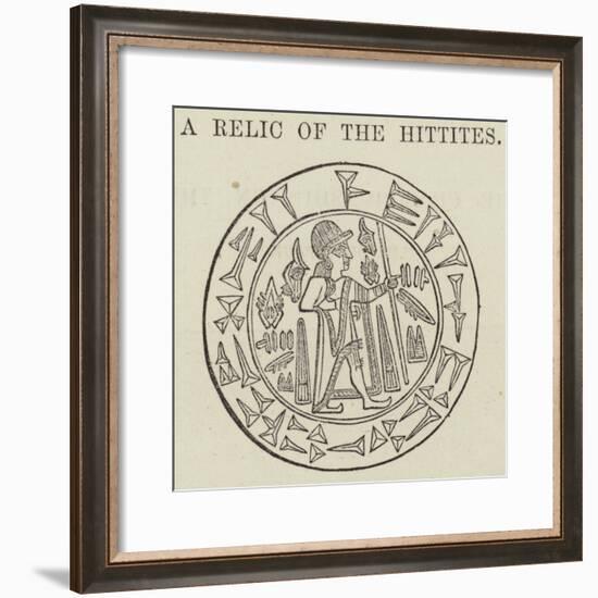 A Relic of the Hittites-null-Framed Giclee Print