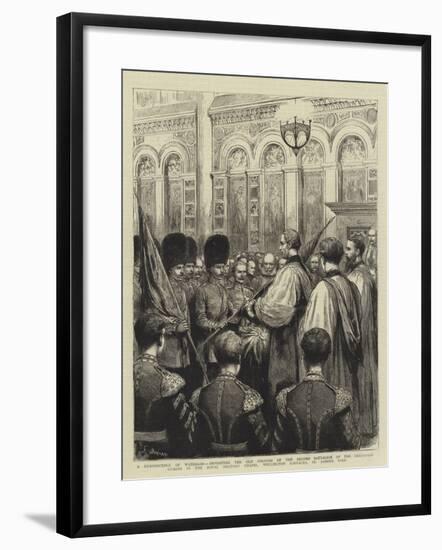 A Reminiscene of Waterloo-Godefroy Durand-Framed Giclee Print