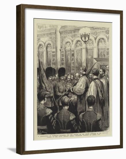 A Reminiscene of Waterloo-Godefroy Durand-Framed Giclee Print