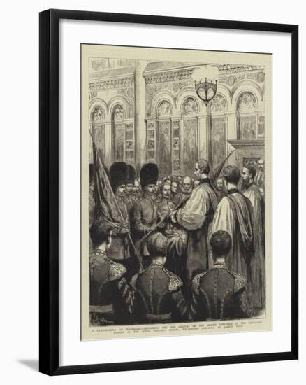 A Reminiscene of Waterloo-Godefroy Durand-Framed Giclee Print