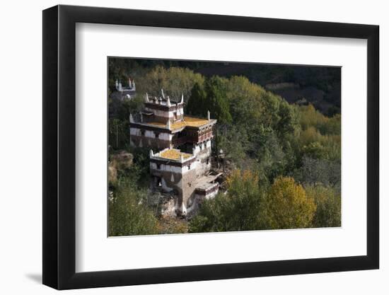 A Remote Village in the Sichuan Province, China, Asia-Alex Treadway-Framed Photographic Print
