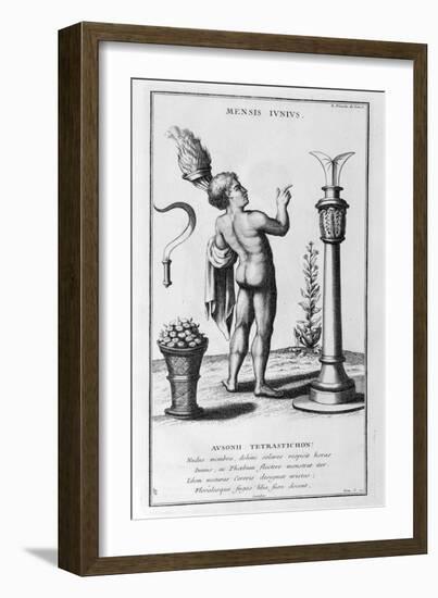A Representation of June, 1757-Bernard De Montfaucon-Framed Giclee Print