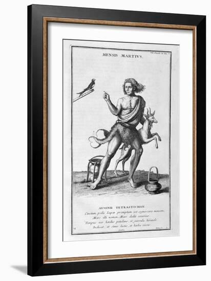 A Representation of March, 1757-Bernard De Montfaucon-Framed Giclee Print