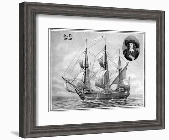 A Representation of the Mayflower, 1922-null-Framed Giclee Print