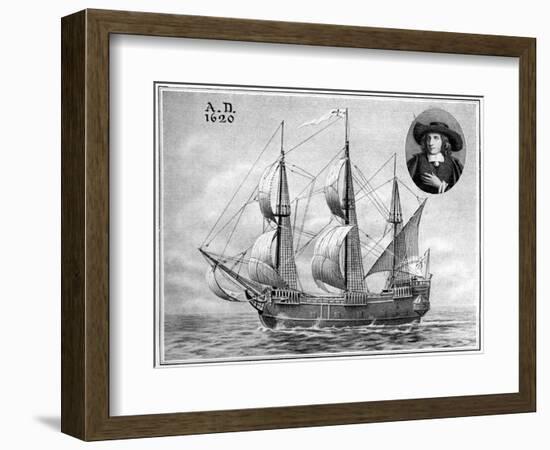 A Representation of the Mayflower, 1922-null-Framed Giclee Print