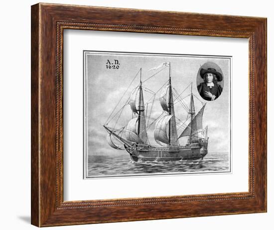 A Representation of the Mayflower, 1922-null-Framed Giclee Print