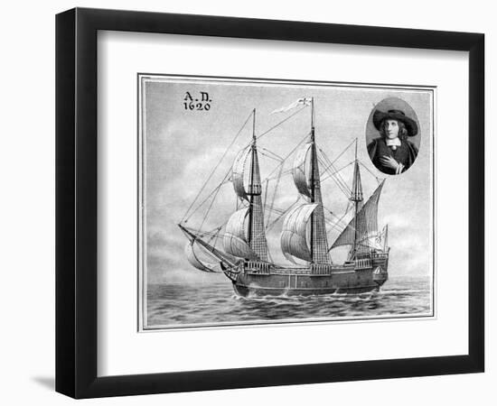 A Representation of the Mayflower, 1922-null-Framed Giclee Print