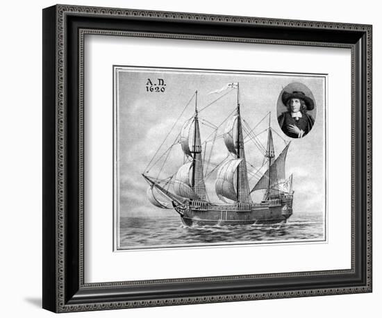 A Representation of the Mayflower, 1922-null-Framed Giclee Print