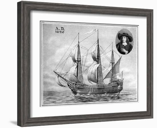 A Representation of the Mayflower, 1922-null-Framed Giclee Print