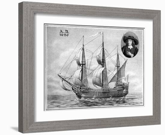 A Representation of the Mayflower, 1922-null-Framed Giclee Print